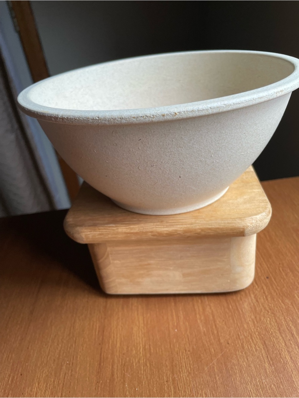 Pampered Chef Bamboo Fiber Mixing Bowl 7.5"